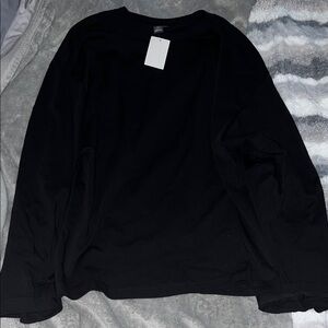 H&M Mens Long Sleeve Black shirt